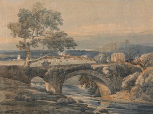 El viejo puente en Devon